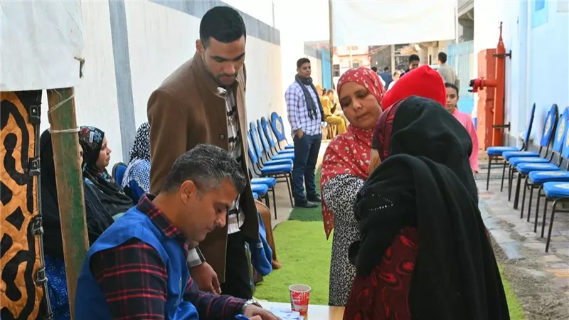 الكشف على 927 مواطنًا بقرية الجنبيهي في قافلة طبية بحوش عيسى