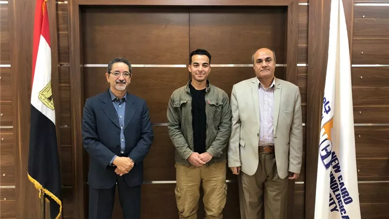 إنجاز علمي دولي لطالب بجامعة القاهرة التكنولوجية في الأطراف الصناعية