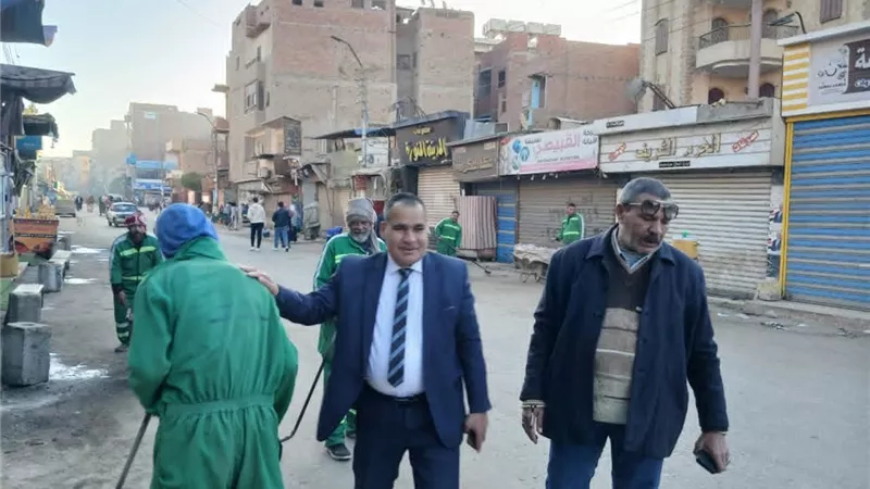 متابعة المدارس والصيانة والنظافة ضمن خطة الوحدة المحلية لتعزيز جودة الحياة