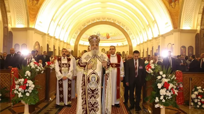 اليوم.. البابا تواضروس يترأس قداس عيد الميلاد بكاتدرائية العاصمة الجديدة