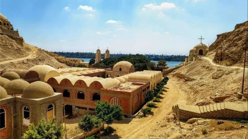 بقلب صعيد مصر.. حكاية دير الأمير تادرس الشاطبي
