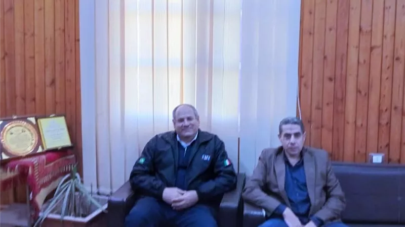 وكيل وزارة الزراعة بكفر الشيخ يستقبل رئيس مركز البحوث الزراعية والتوجيه با