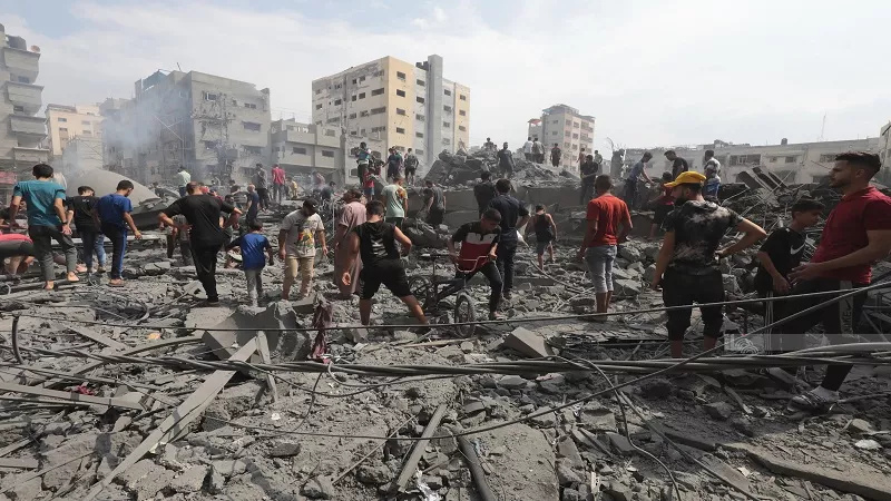 أحمد سيد: ما يجري في غزة يمثل انتهاكا واضحا للقانون الدولي الإنساني