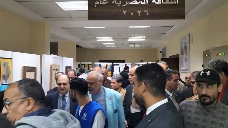 خالد اللبان يتفقد قصر ثقافة العريش| خاص