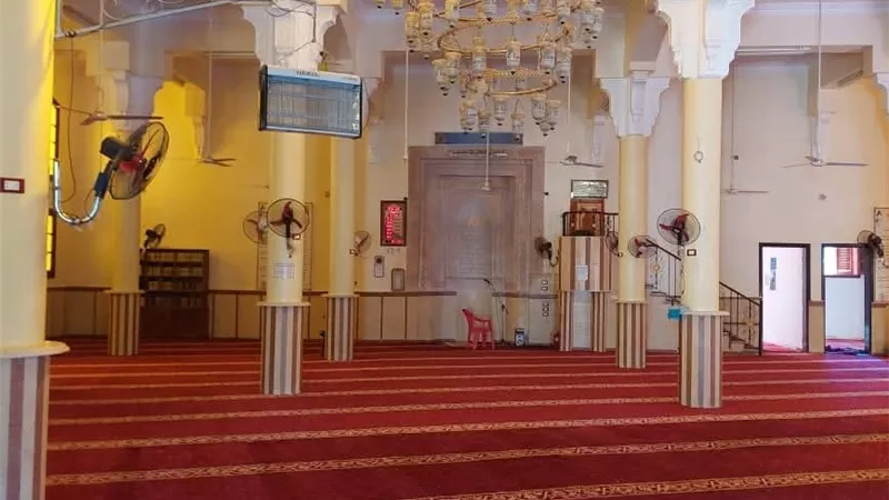 أوقاف الأقصر تنتهي من فرش مسجد 