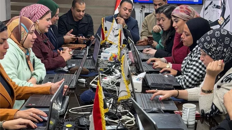 تنسيقية شباب الأحزاب تتابع التصويت في الإعادة بالدوائر الـ 19 الملغاة
