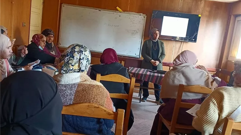  تدريب الدفعة 7 ضمن مبادرة «الألف يوم الذهبية» بالصحة في محافظة المنوفية