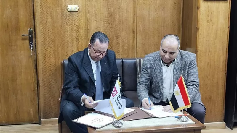 جامعة المنصورة الجديدة توقّع بروتوكول تعاون مع قطاع الخدمات الطبية