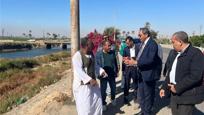 لمنع تكرار الحوادث.. صيانة أعمدة الإنارة وتقليم الأشجار بطريق قنا ـ الأقصر