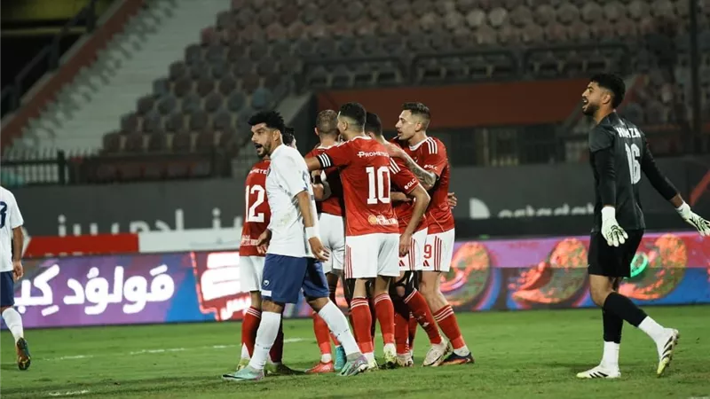 لـ الأشواط الإضافية.. الأهلي يتعادل مع المصرية لـ الإتصالات 1-1 بكأس مصر