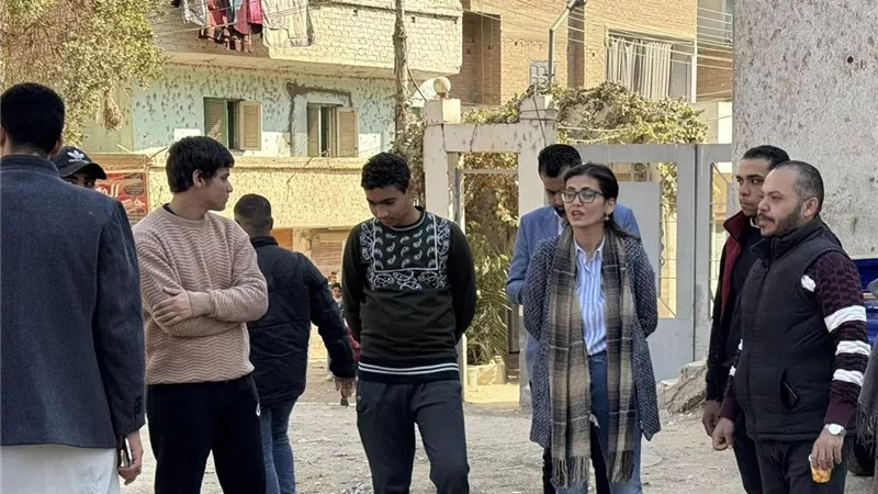 النائبة نيفين اسكندر تقود مبادرة لتطوير ونظافة 
