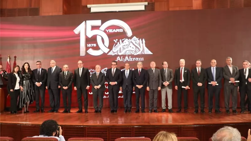 محافظ القاهرة يشهد تدشين احتفالات «الأهرام» بمناسبة 150 عامًا على تأسيسها
