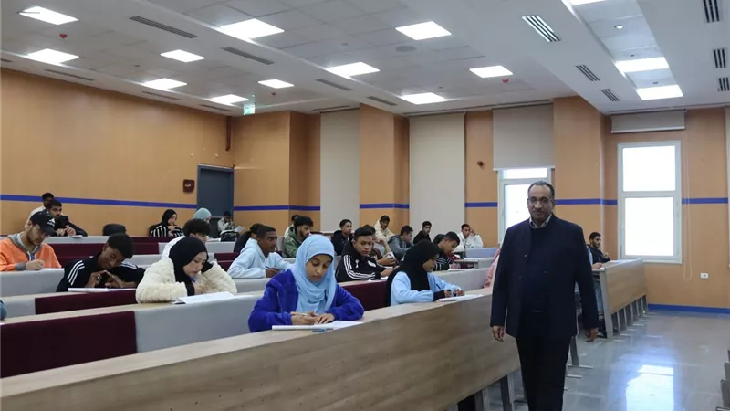 انطلاق إمتحانات الفصل الدراسي الأول بجامعة طيبة التكنولوجية في الأقصر