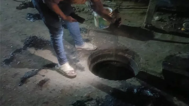 حل مشكلة تجمع مياه الصرف بقرية “مسجد الخضر” بالمنوفية