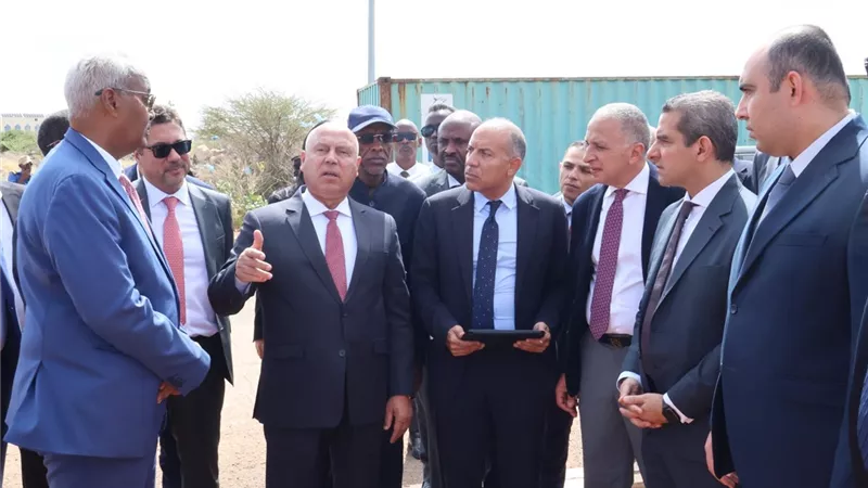 كامل الوزير يزور مقر سلطة الموانئ والمناطق الحرة بدولة جيبوتي