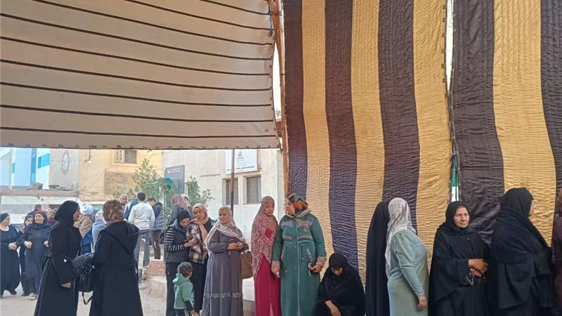 توافد الناخبين على اللجان في ثاني أيام جولة الإعادة بالدوائر الـ19 الملغاة