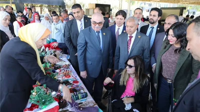 معرض لمنتجات الأشخاص ذوي الإعاقة بالتعاون مع هيئة قضايا الدولة