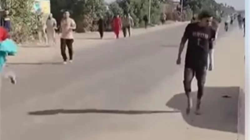 لحظة صادمة.. مرضى يفرون من مصحة في المريوطية|فيديوجراف