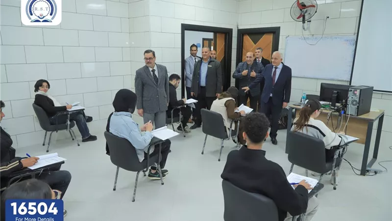 حجازي: بدء التصحيح الإلكتروني فى كلية إدارة الأعمال بجامعة الريادة 