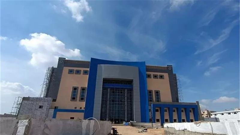 مستشفى العبور على أعتاب التشغيل بعد وصول نسبة الإنجاز إلى 95%