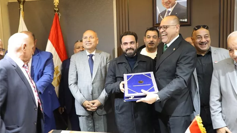 افتتاح المقر الجديد للنقابة العامة للعاملين بالنقل البرى بحضور وزير العمل