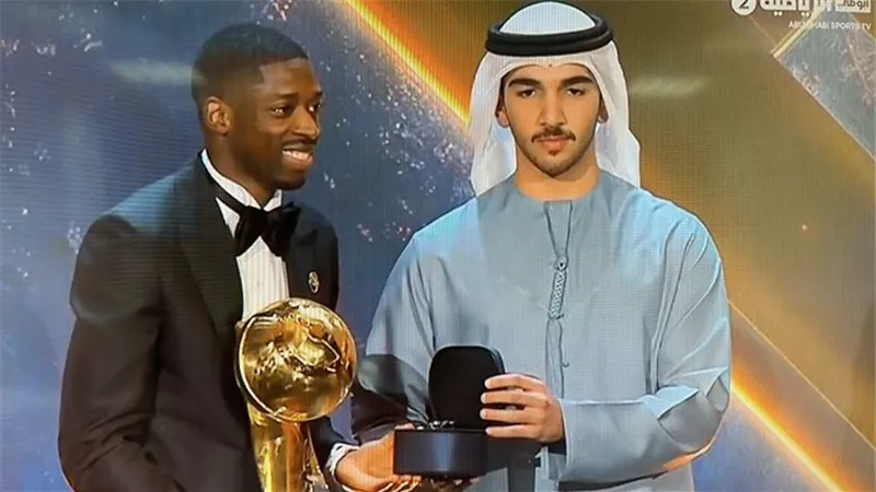 جلوب سوكر| ديمبلي يحصد جائزة أفضل لاعب في العالم 2025 