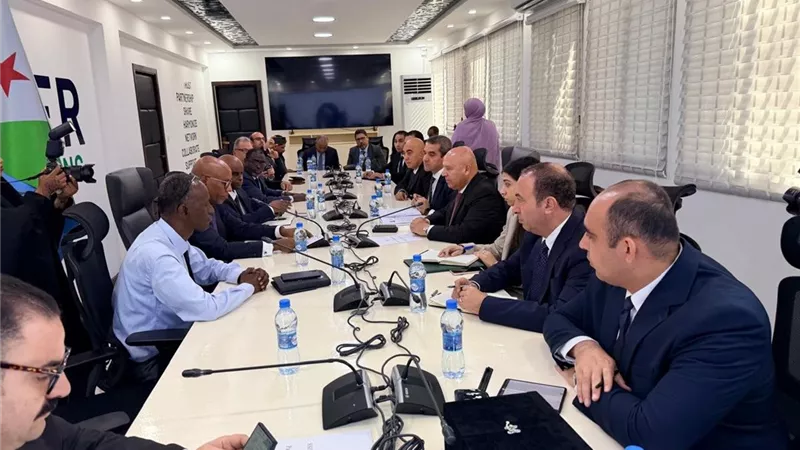 كامل الوزير يبحث تعزيز التعاون الاقتصادي والاستثماري مع جيبوتي