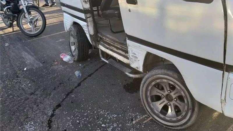 بالأسماء|إصابة 8 أشخاص في حادث انقلاب سيارة بالمنوفية