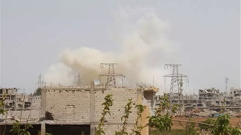 سماع دوي انفجار بمحيط منطقة المزة في دمشق