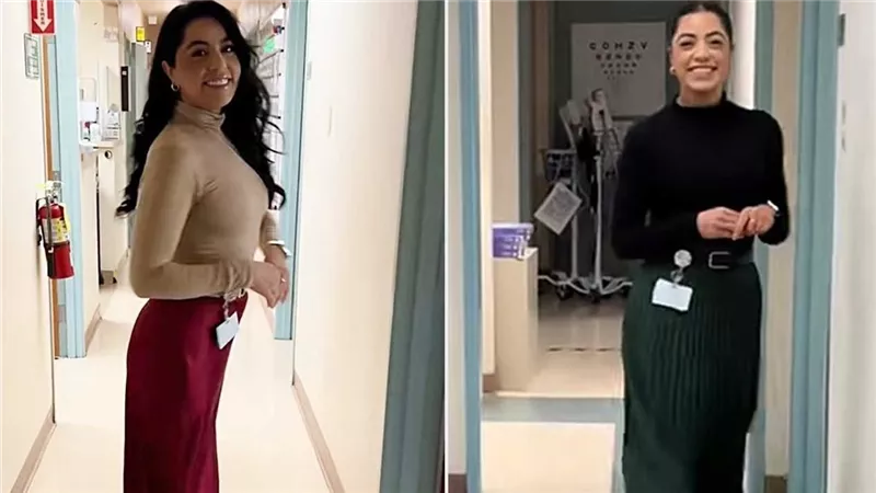 غير مراعٍ للظرف.. طبيبة ترتدي حذاء يثير الجدل|فيديو