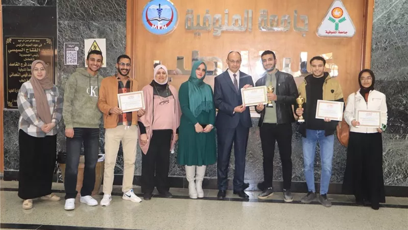 تكريم أصحاب المركز الأول في المهرجان الكشفي الـ42 بالجامعة المنوفية