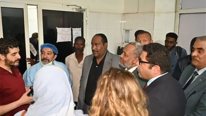 عالجت 1185 مريضًا.. ختام أعمال القافلة الطبية المصرية في السودان