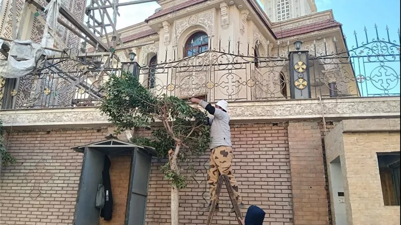 رفع درجة الاستعدادات بالشرقية احتفالا برأس السنة وعيد الميلاد|صور