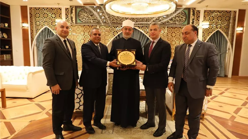 المفتي لوفد نادي القضاة: القضاء المصري ركيزة أساسية من ركائز الدولة
