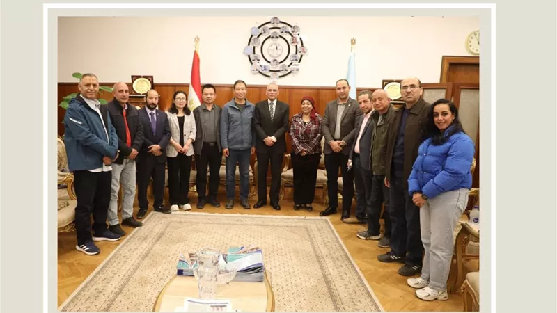 الأكاديمية الصينية للعلوم الزراعية تزور المركز القومى للبحوث