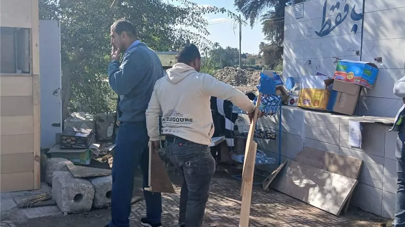 استجابةً لشكاوى المواطنين.. إزالة 80 حالة إشغال بالوراق ومنشاة القناطر