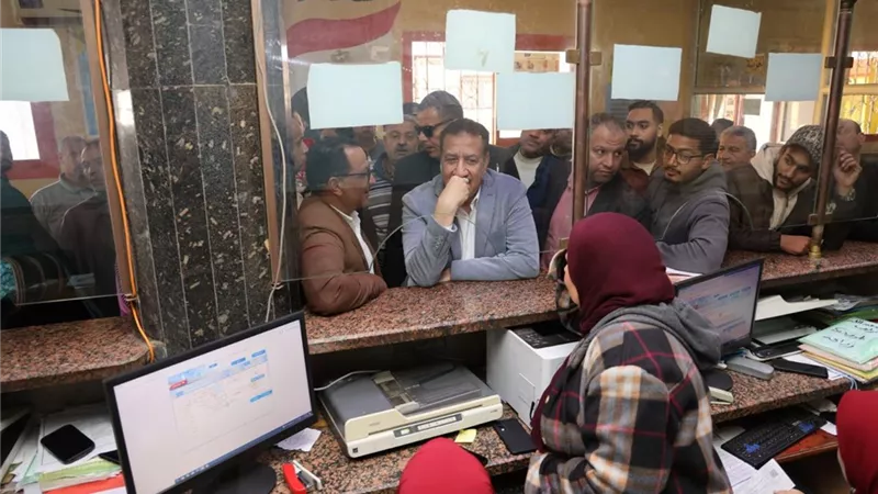 محافظ المنوفية يوجه بتطوير منظومة العمل بالمركز التكنولوجي بتلا