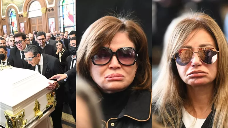 منهم إلهام شاهين وليلى علوي.. أبرز الحضور في عزاء والدة هاني رمزي