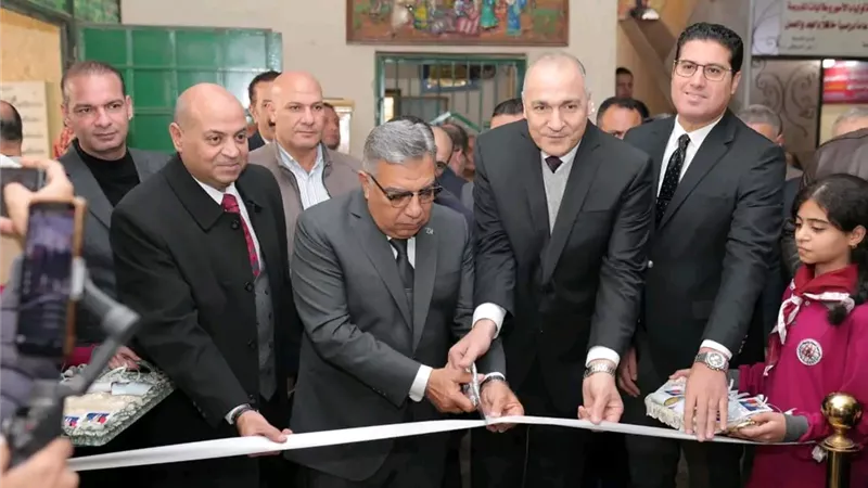 محافظ الدقهلية يفتتح مركز التعليم المستمر وتعليم الكبار بالمنصورة