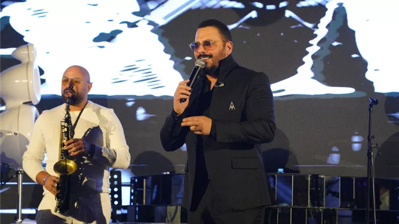رامي عياش يشعل ليل الزمالك في سهرة استثنائية لاستقبال 2026 |صور 