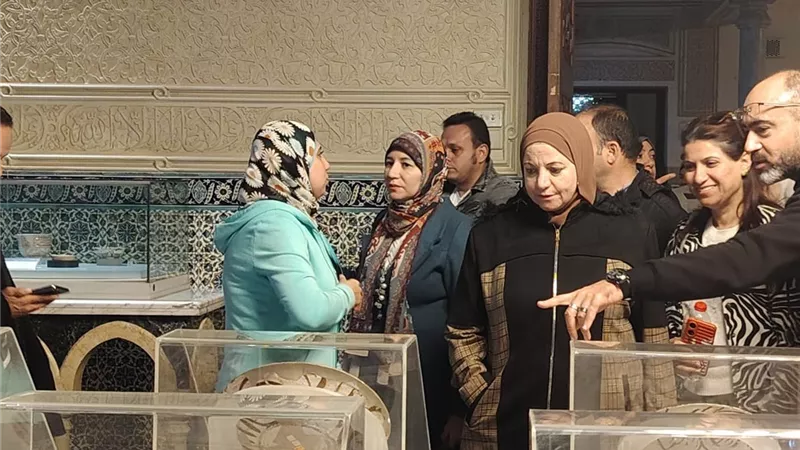 زيارات ميدانية للمتاحف ضمن برنامج تنمية مهارات مديري المواقع الثقافية