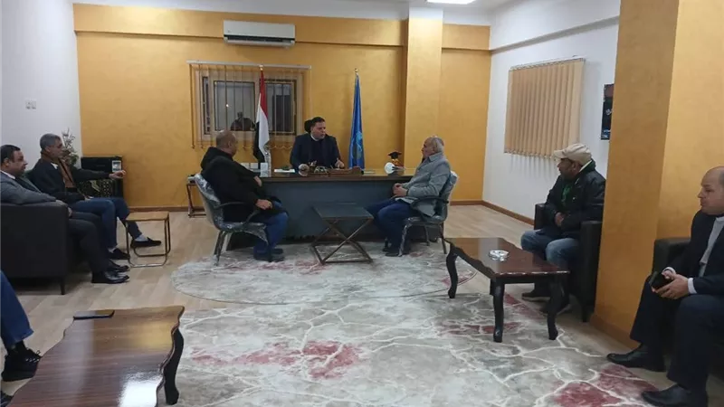 مع أول ساعات استلام العمل.. رئيس الرحمانية يجتمع بنوابه ورؤساء الوحدات