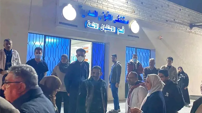 زيارة ليلية مفاجئة لمحافظ الدقهلية بمستشفى الصدر بالمنصورة