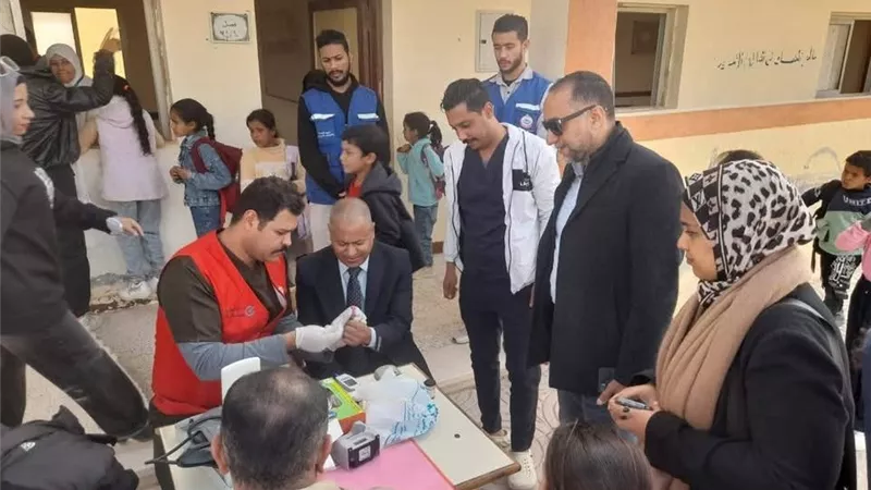صحة شمال سيناء: تقديم 55 ألف خدمة طبية مجانية منذ أغسطس الماضي