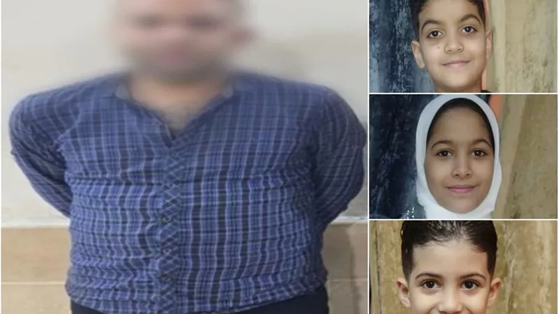 الجنايات تحيل قاتل سيدة اللبيني وأطفالها الثلاثة للمفتي