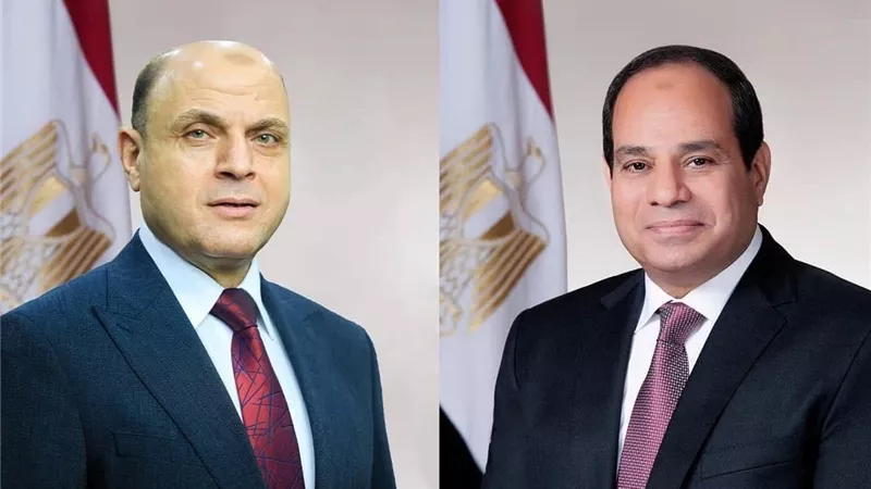 محافظ كفر الشيخ يهنئ الرئيس السيسي وكبار رجال الدولة بالعام الميلادي