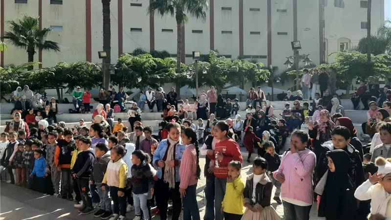 مكتبة مصر العامة بدمنهور تحتفل بالعام الجديد بأنشطة ثقافية وترفيهية