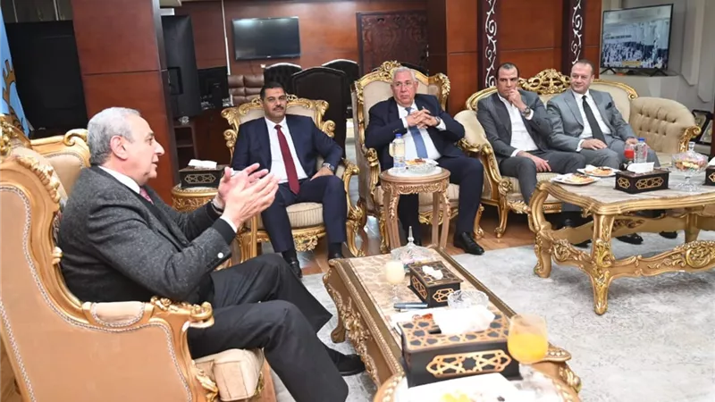 محافظ الغربية يستقبل نواب البرلمان الجدد بالمحافظة