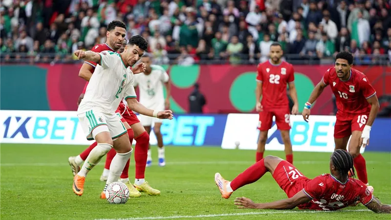 ملخص ونتيجة مباراة الجزائر ضد غينيا الإستوائية في كأس أفريقيا