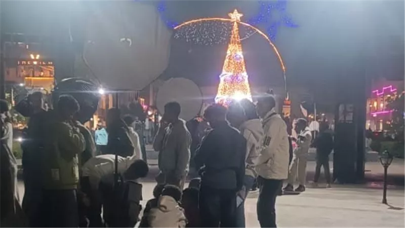 احتفالات متنوعة لأهالي أسوان في ليلة رأس السنة